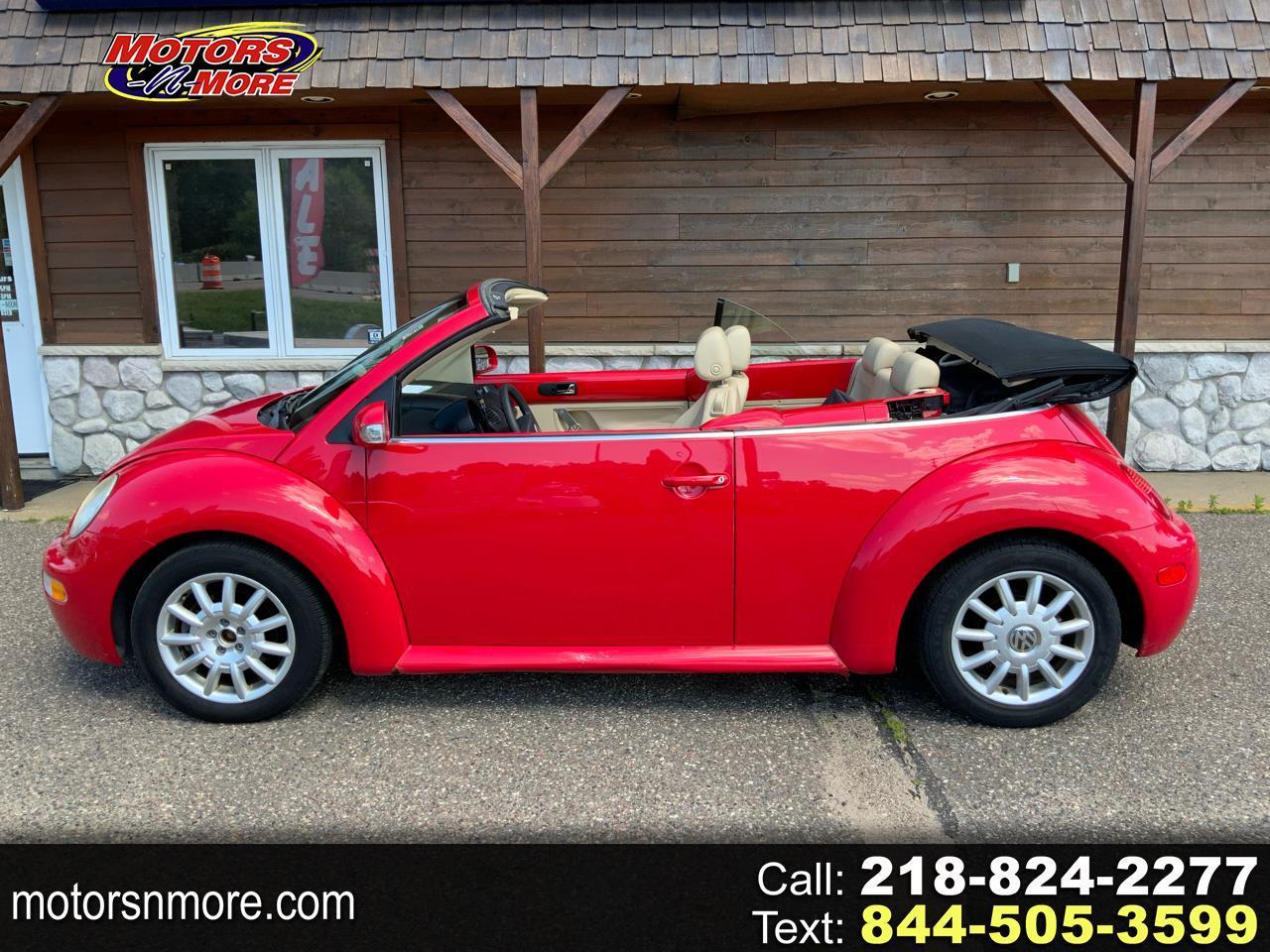 Volkswagen New Beetle GLS 2.0L Convertible 2004