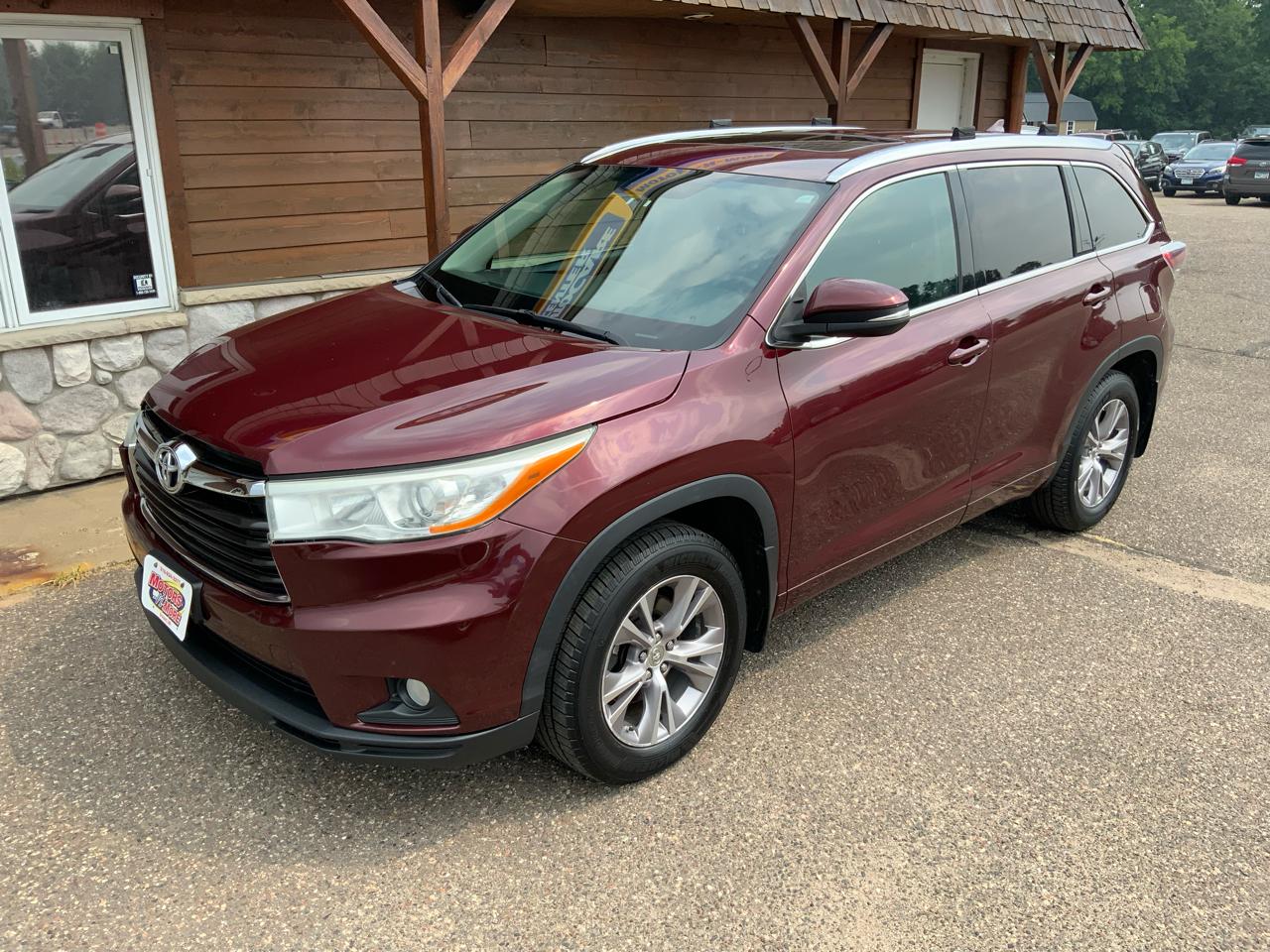 Toyota Highlander XLE AWD V6 2014