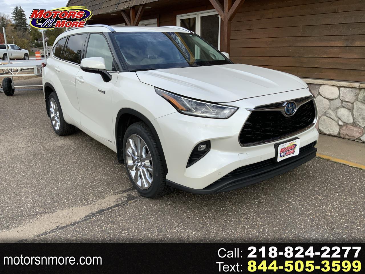 Toyota Highlander Hybrid Limited AWD 2021
