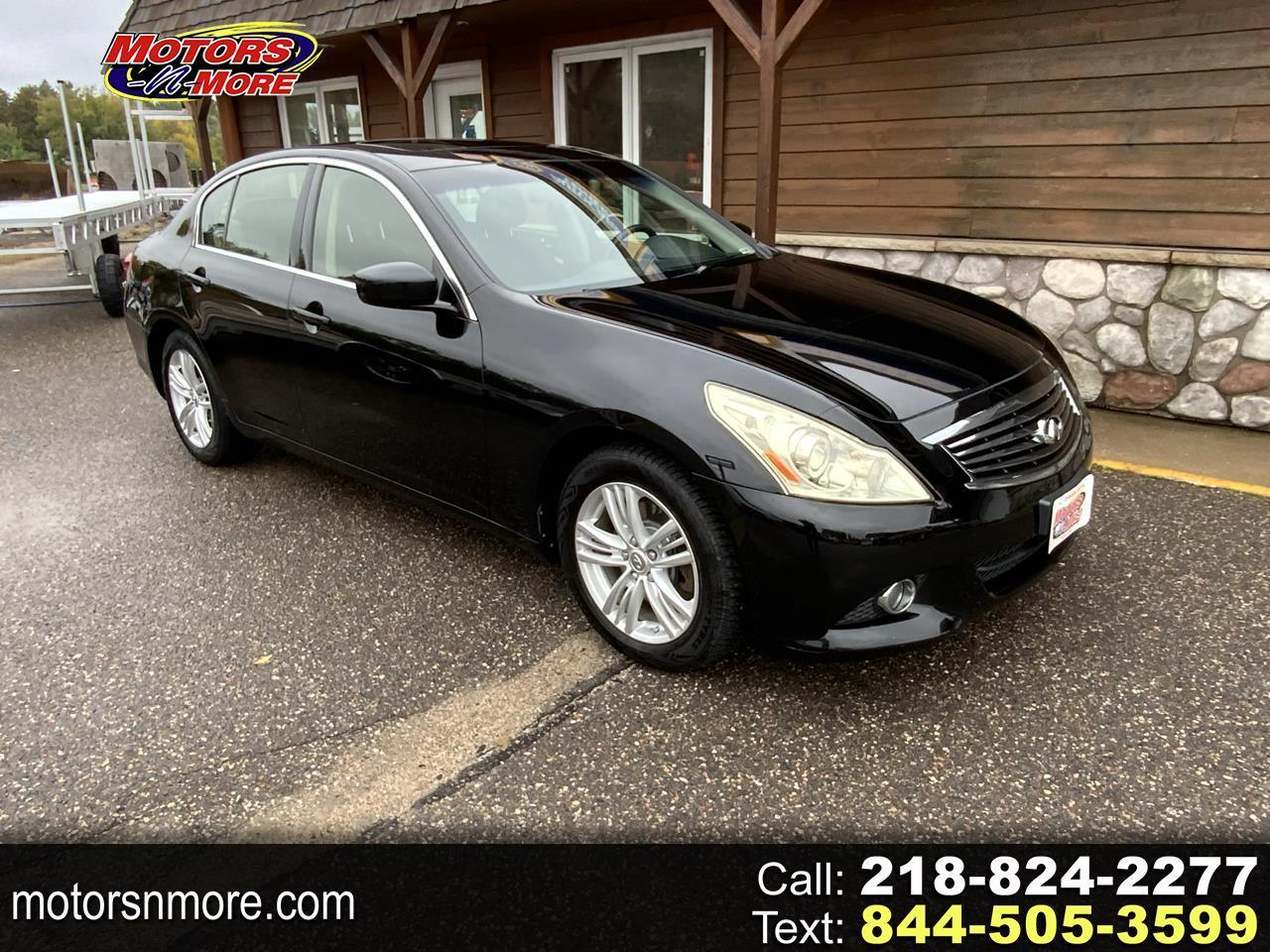Infiniti G Sedan 37x AWD 2012