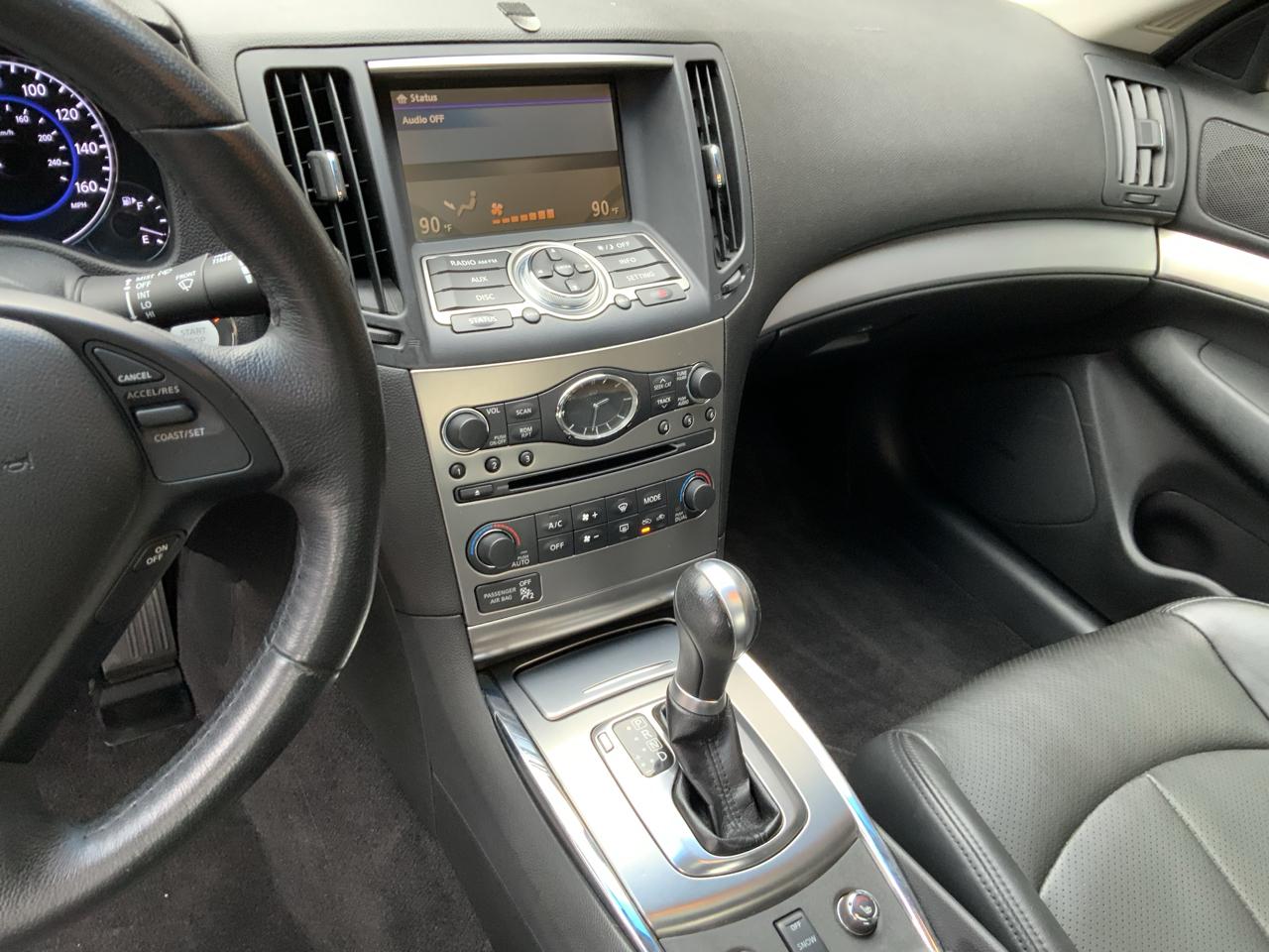 Infiniti G Sedan 37x AWD 2012