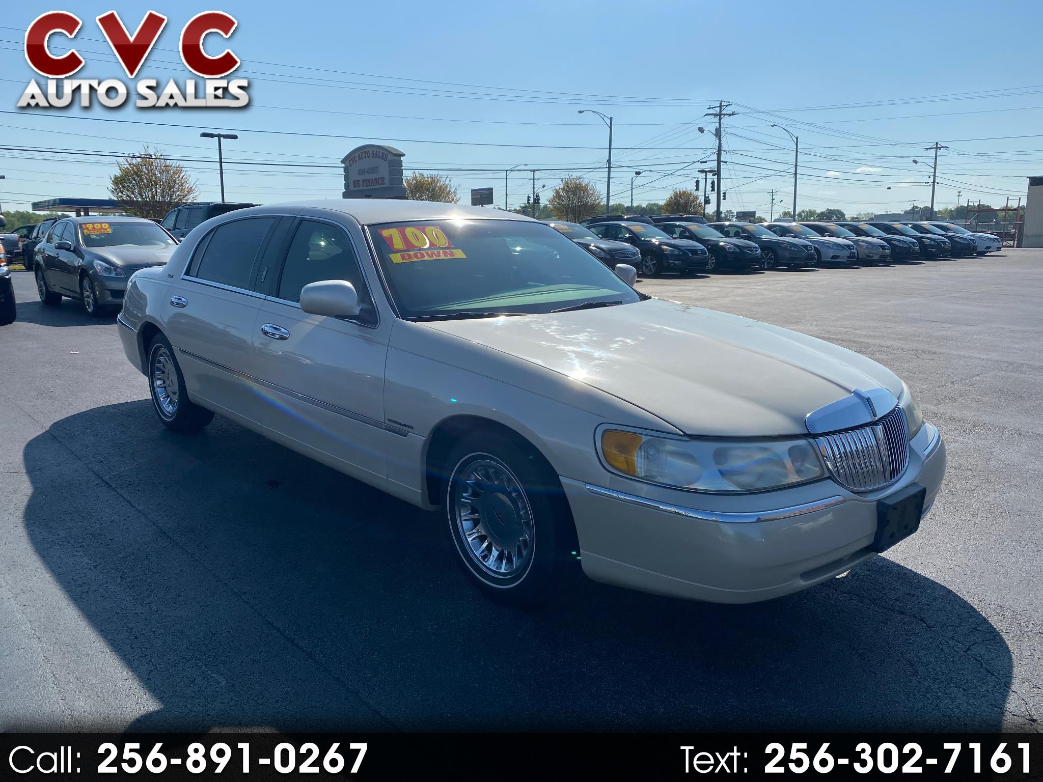 Buy Here Pay Here 2001 Lincoln Town Car Cartier L for Sale in