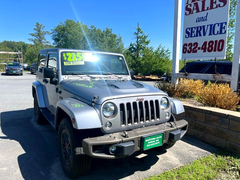 Jeep Wrangler Sahara 4WD 2016 Jeep Wrangler Sahara 4WD 2016