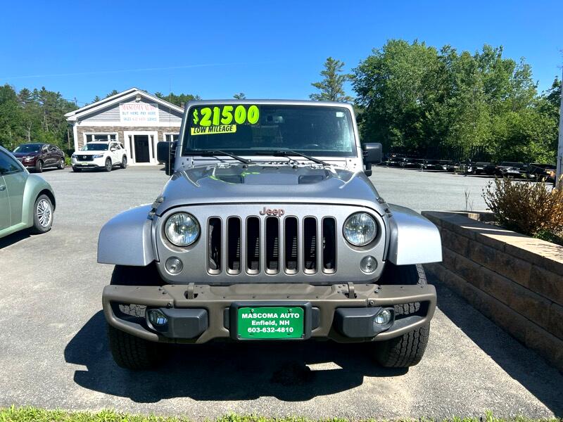 Jeep Wrangler Sahara 4WD 2016 Jeep Wrangler Sahara 4WD 2016