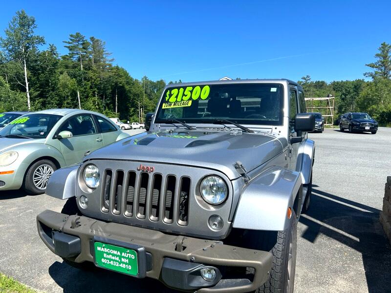 Jeep Wrangler Sahara 4WD 2016 Jeep Wrangler Sahara 4WD 2016