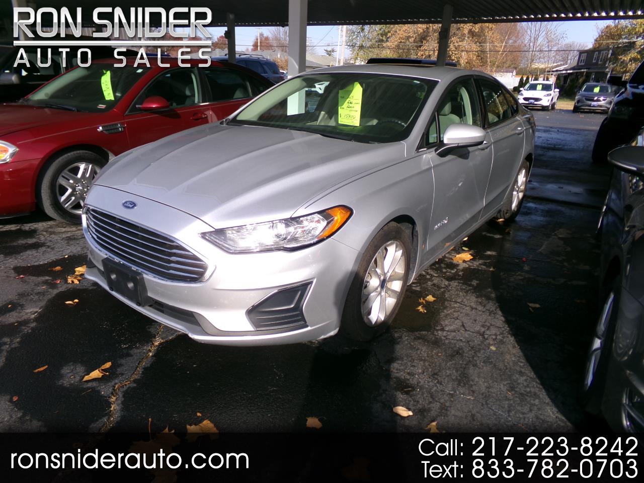 2019 Ford Fusion Hybrid SE