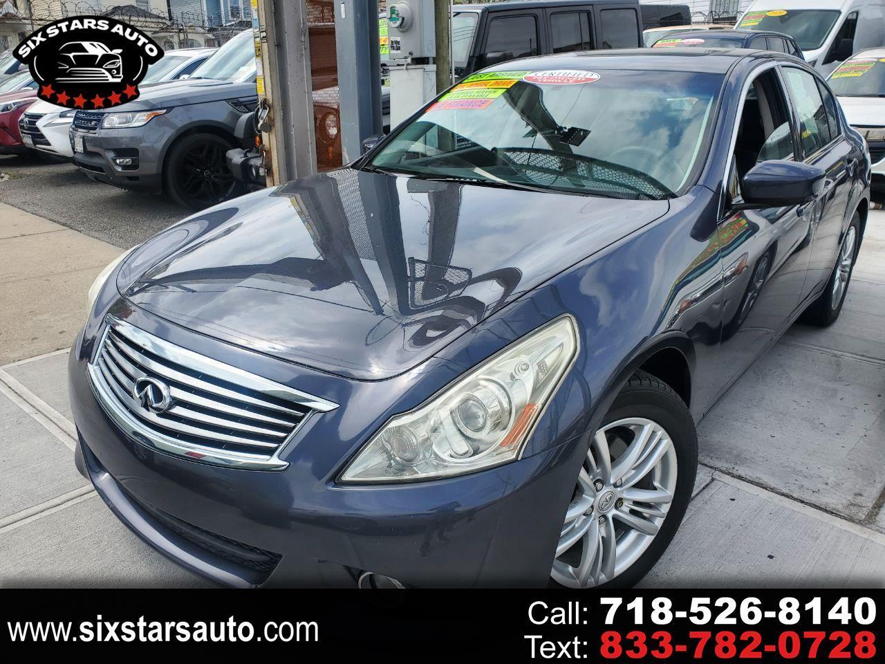 2011 Infiniti G Sedan G37x AWD