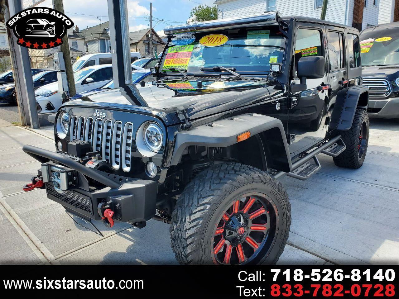 2018 Jeep Wrangler JK Unlimited Sahara 4WD