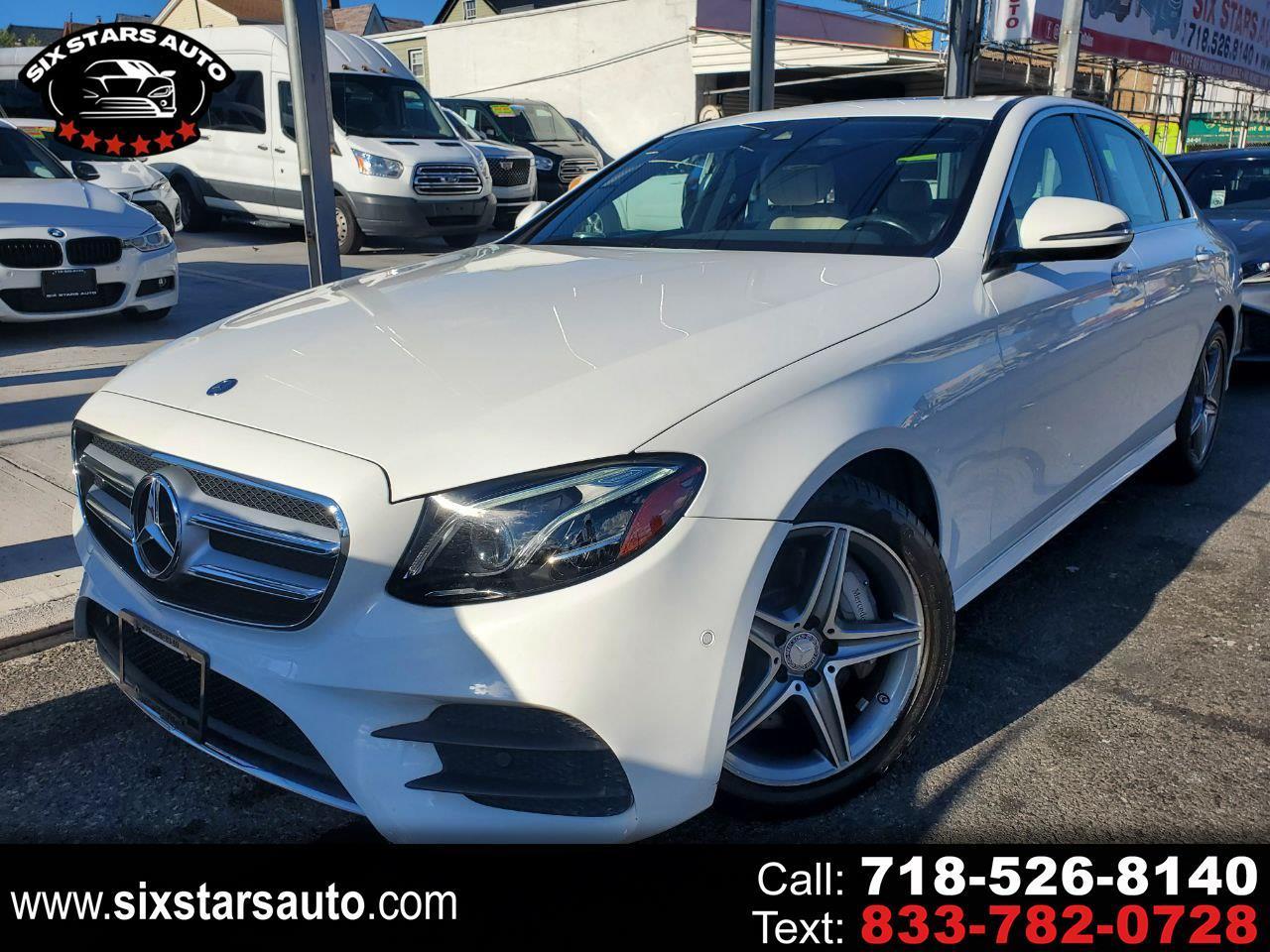 2017 Mercedes-Benz E-Class E300 Luxury 4MATIC Sedan