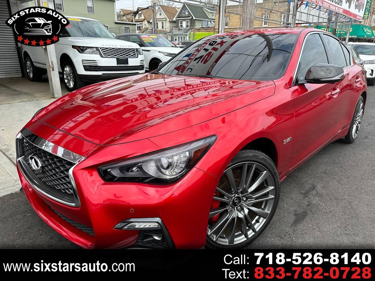 2019 Infiniti Q50 Red Sport 400 AWD