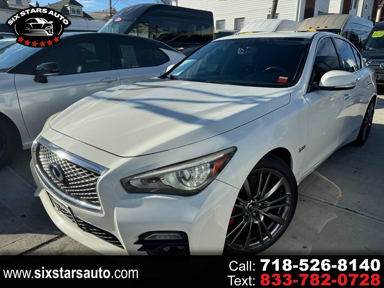 2017 Infiniti Q50 Red Sport 400