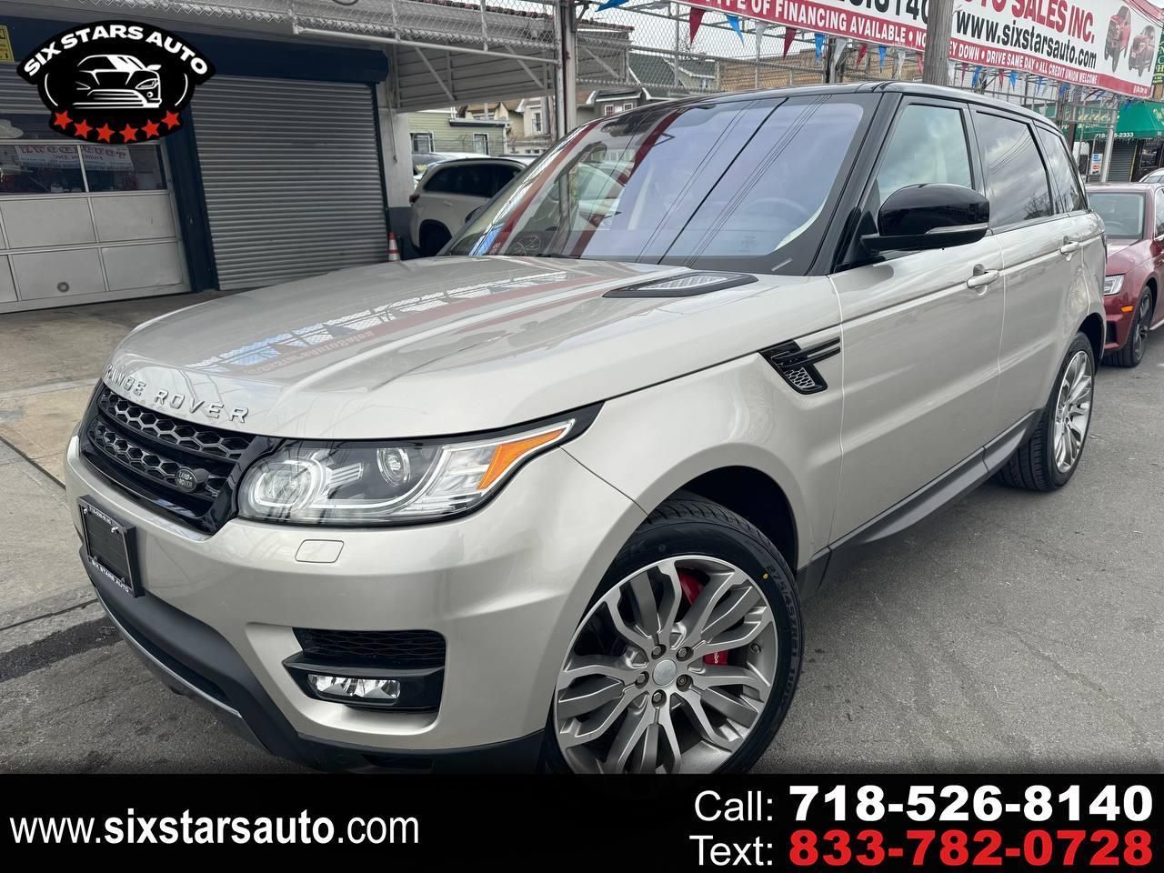 2016 Land Rover Range Rover Sport 5.0L V8 Supercharged
