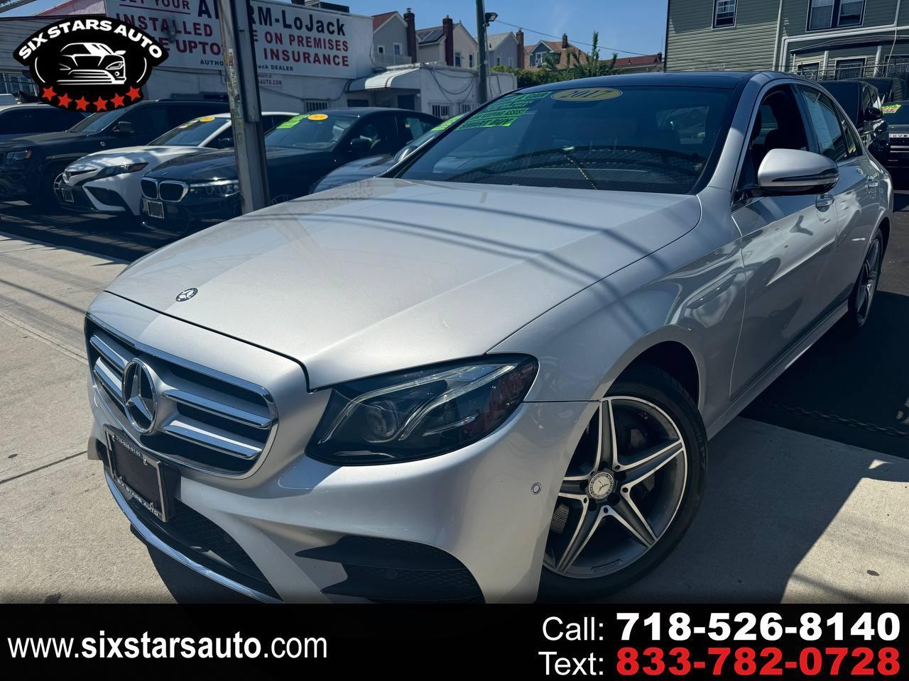 2017 Mercedes-Benz E-Class E300 Luxury 4MATIC Sedan
