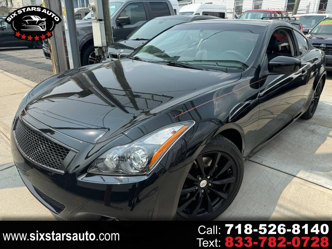 2014 Infiniti Q60 Coupe Sport 6MT