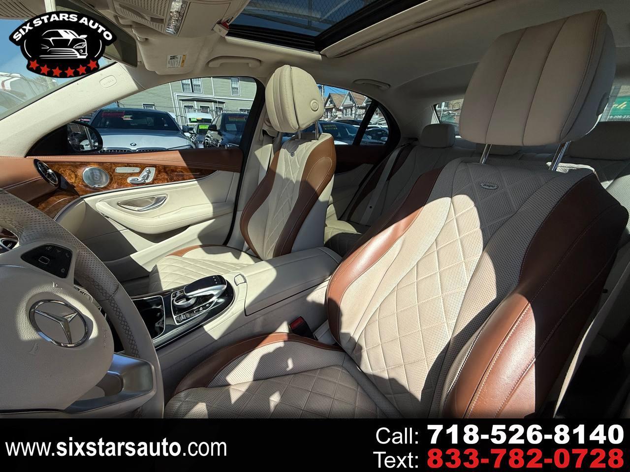 2017 Mercedes-Benz E-Class E300 Luxury 4MATIC Sedan