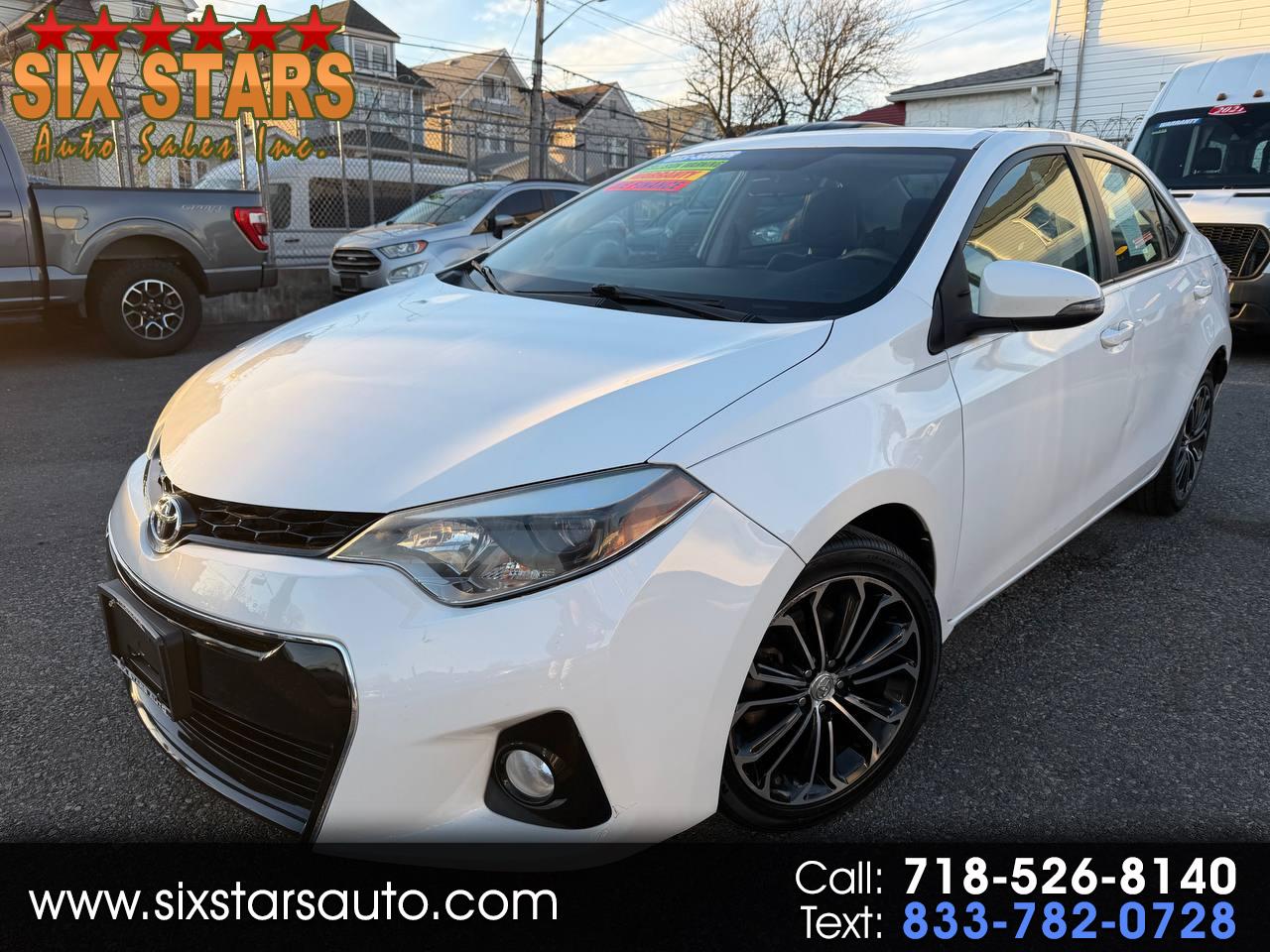 Toyota Corolla S Premium CVT 2016