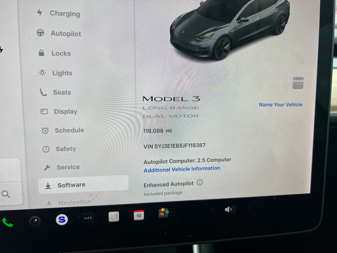 Tesla Model 3 Long Range Battery AWD 2018