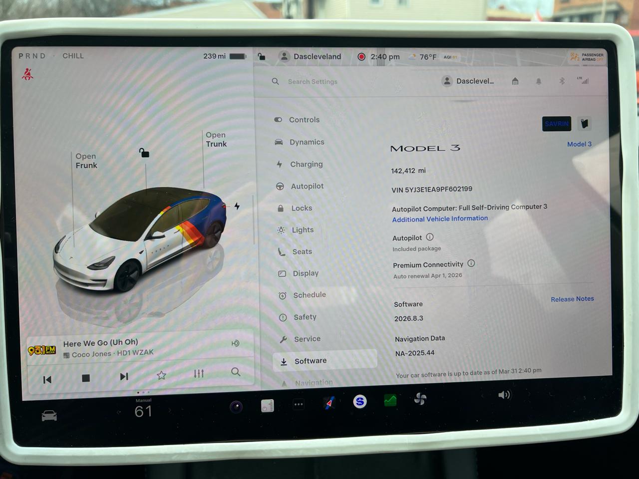 Tesla Model 3 RWD 2023
