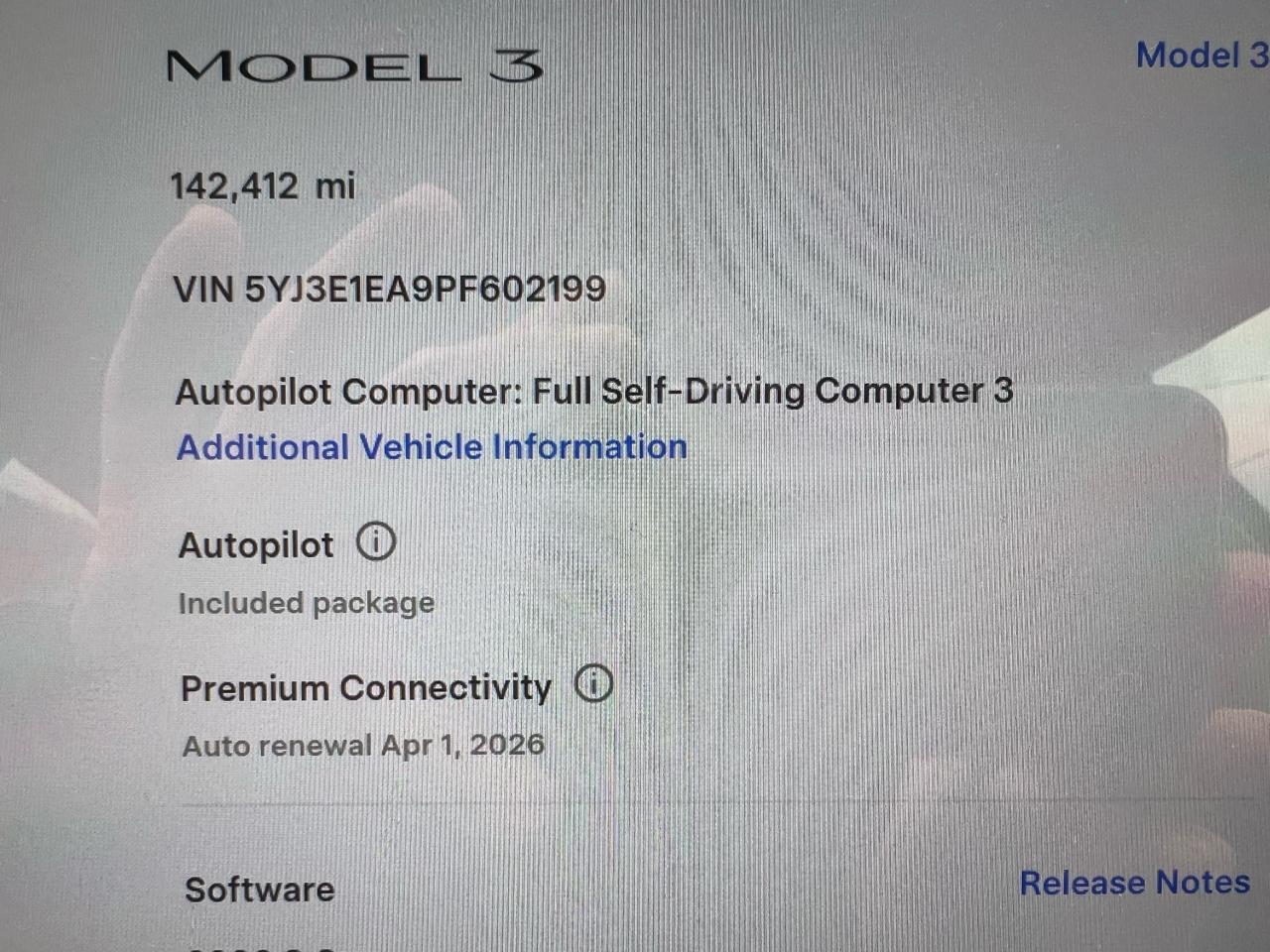 Tesla Model 3 RWD 2023