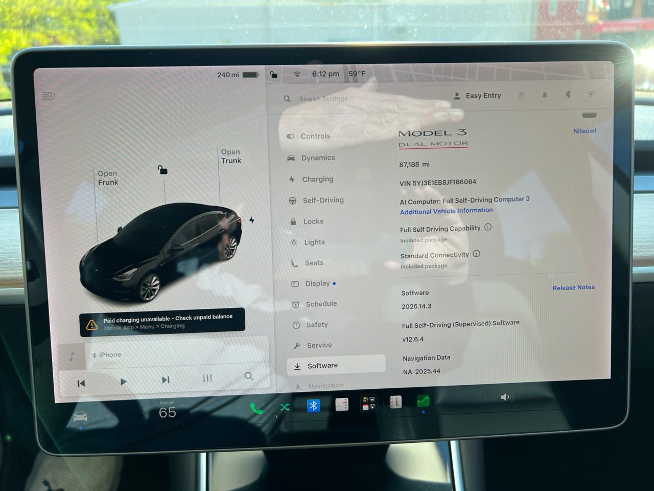 Tesla Model 3 Long Range Battery AWD 2018
