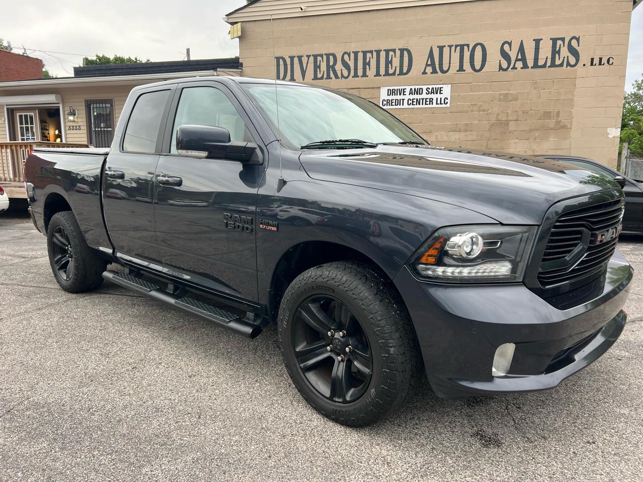 RAM 1500 Sport 4x4 Quad Cab 6'4" Box *Ltd Avail* 2018