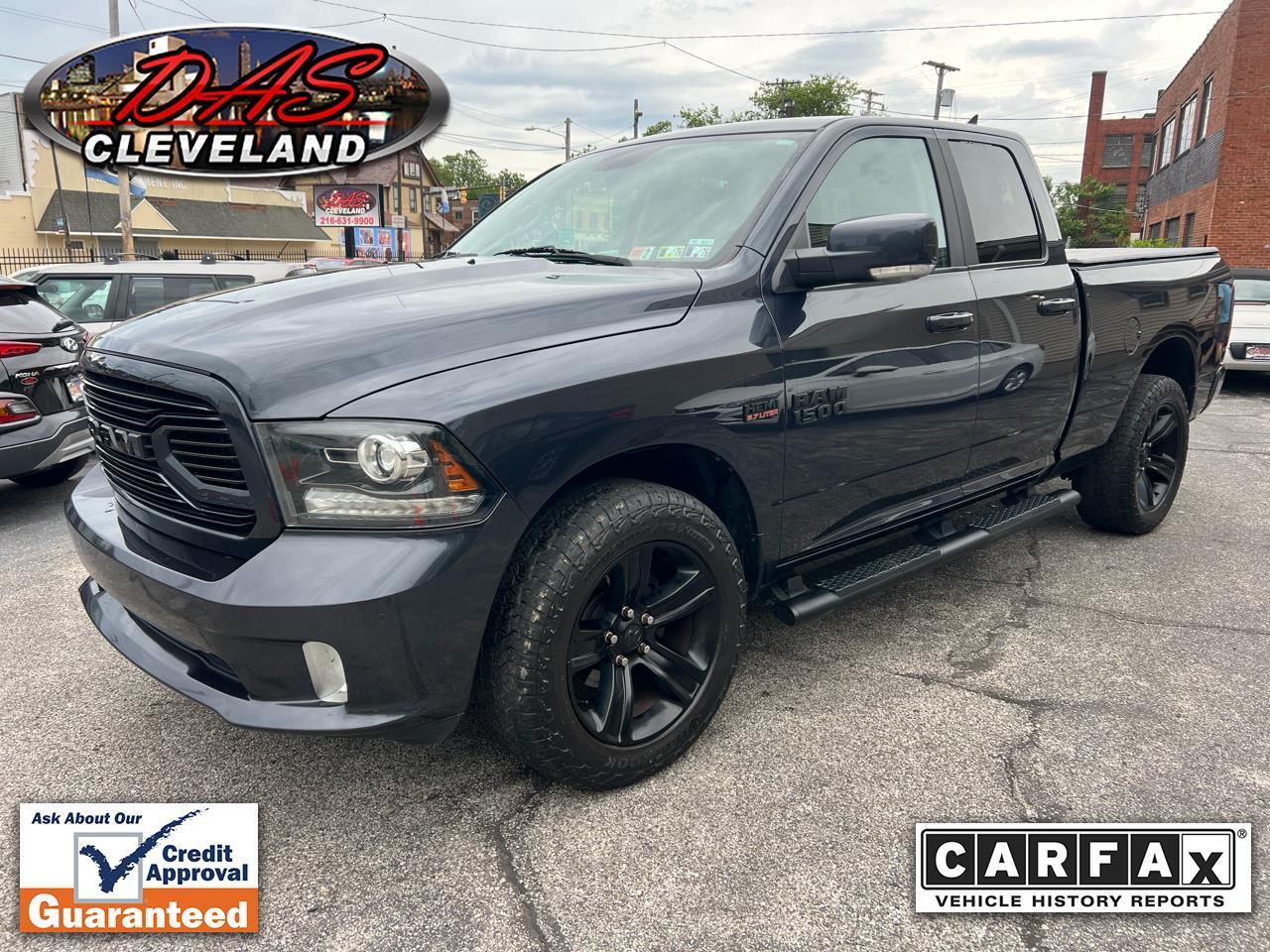 RAM 1500 Sport 4x4 Quad Cab 6'4" Box *Ltd Avail* 2018