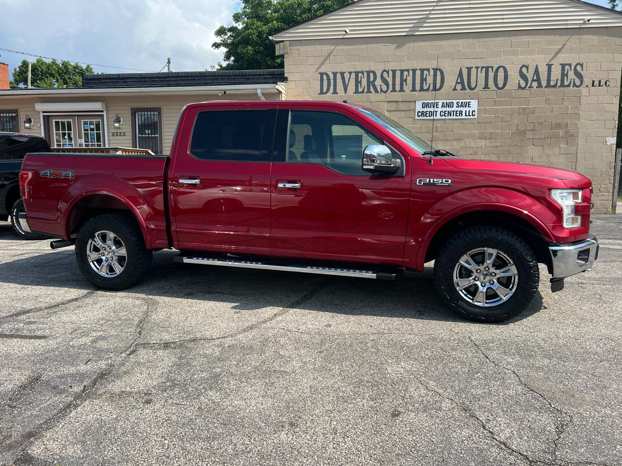 Ford F-150 4WD SuperCrew 139" Lariat 2016