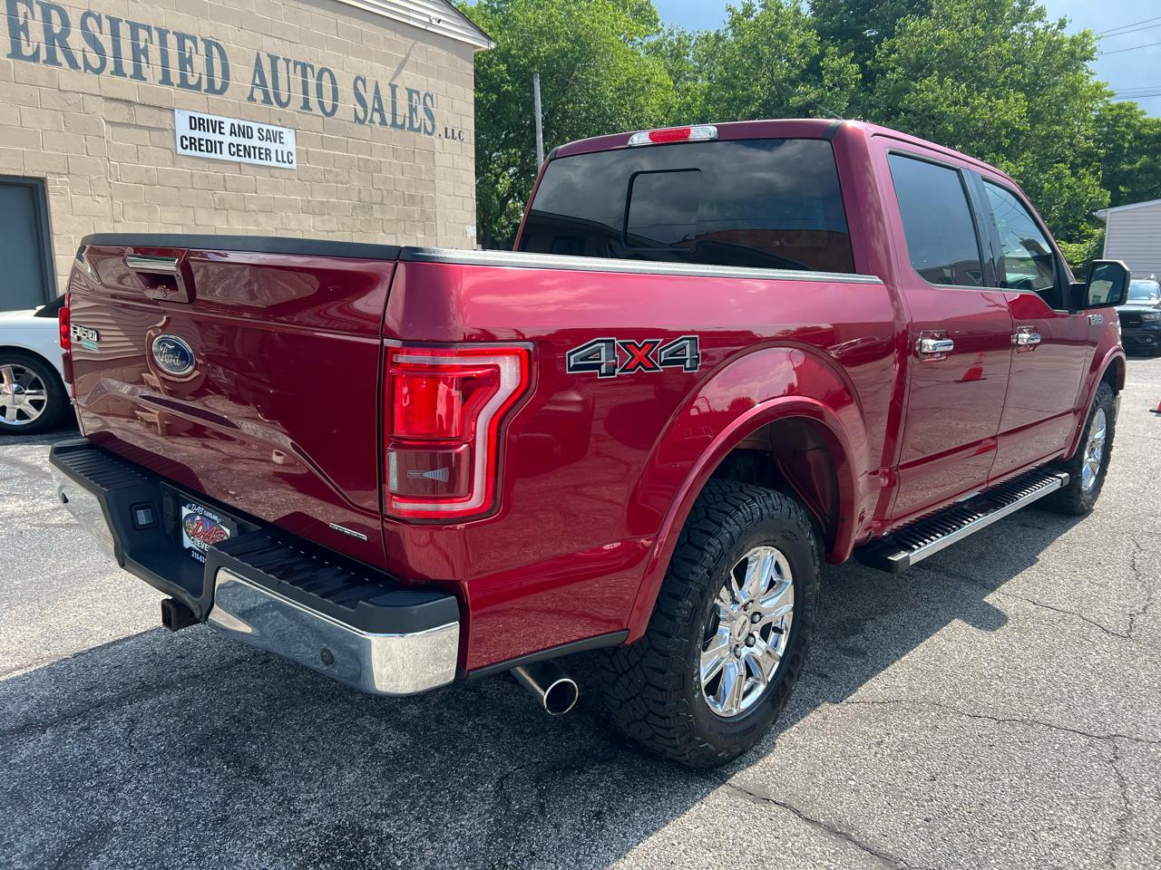 Ford F-150 4WD SuperCrew 139" Lariat 2016