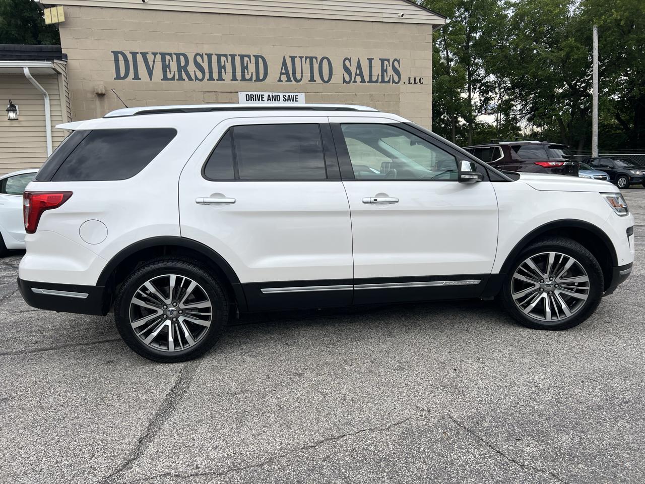 Ford Explorer Platinum 4D SUV 4WD 2018