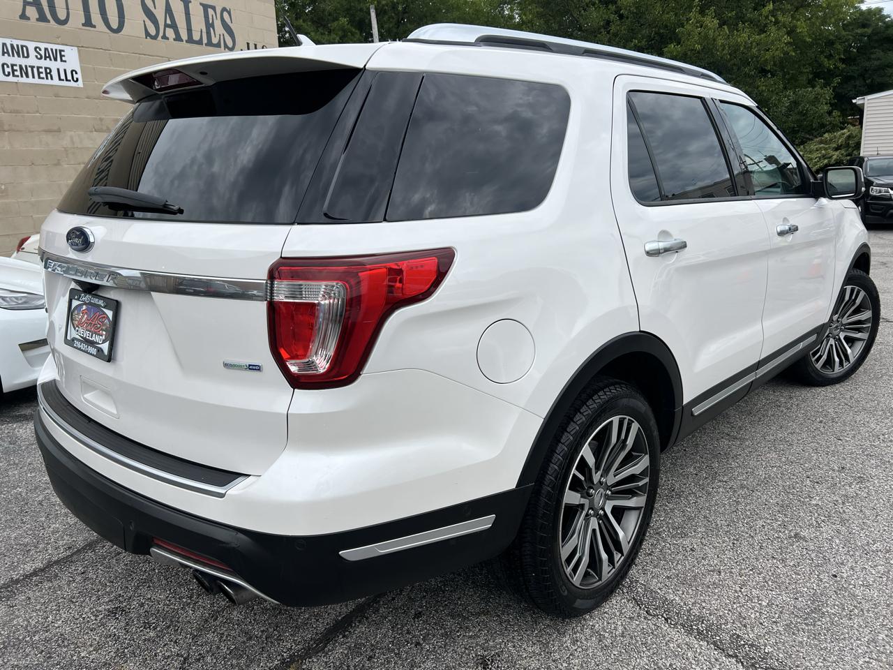 Ford Explorer Platinum 4D SUV 4WD 2018