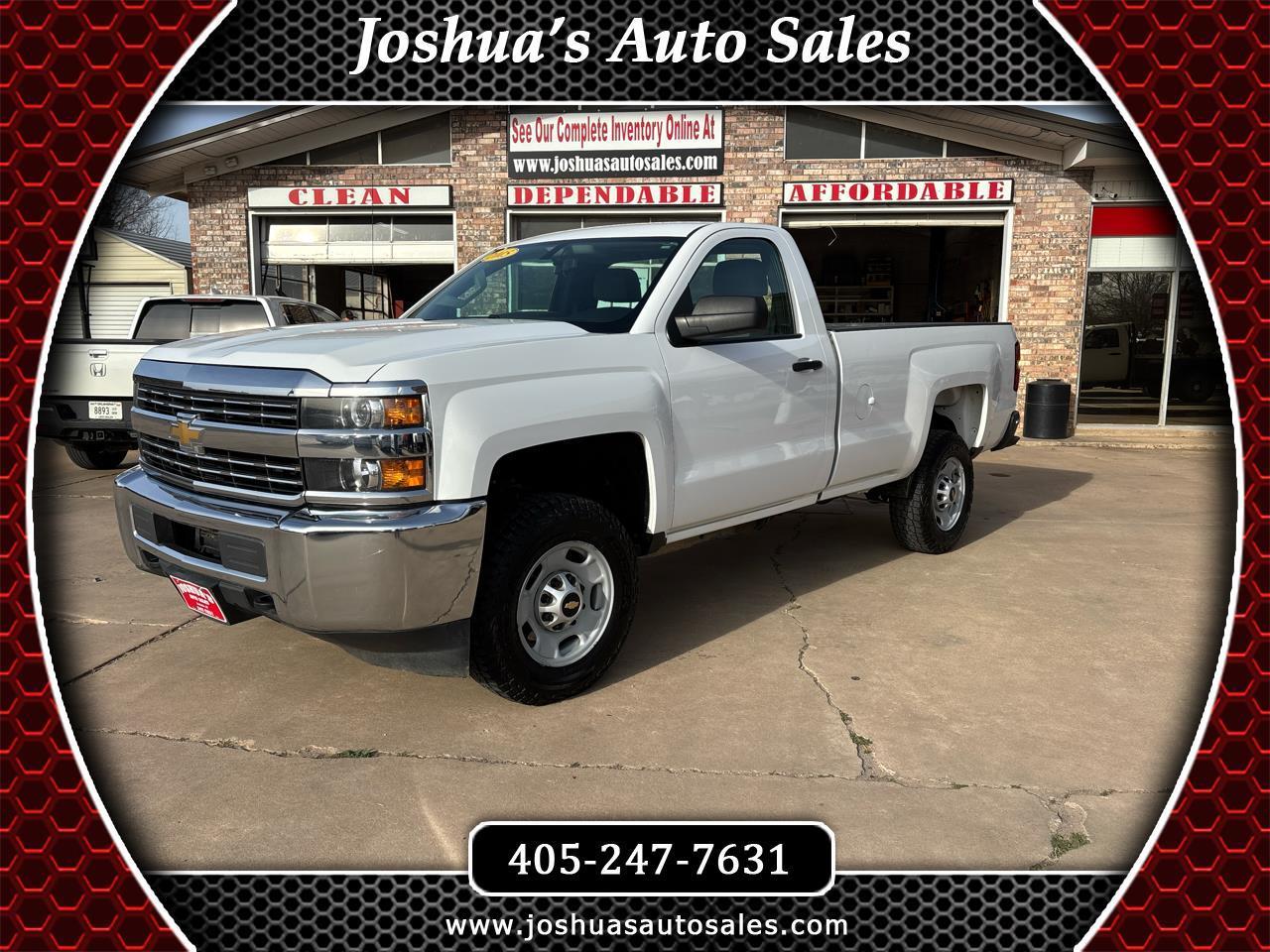 2015 Chevrolet Silverado 2500HD 2WD Reg Cab 133.6" Work Truck