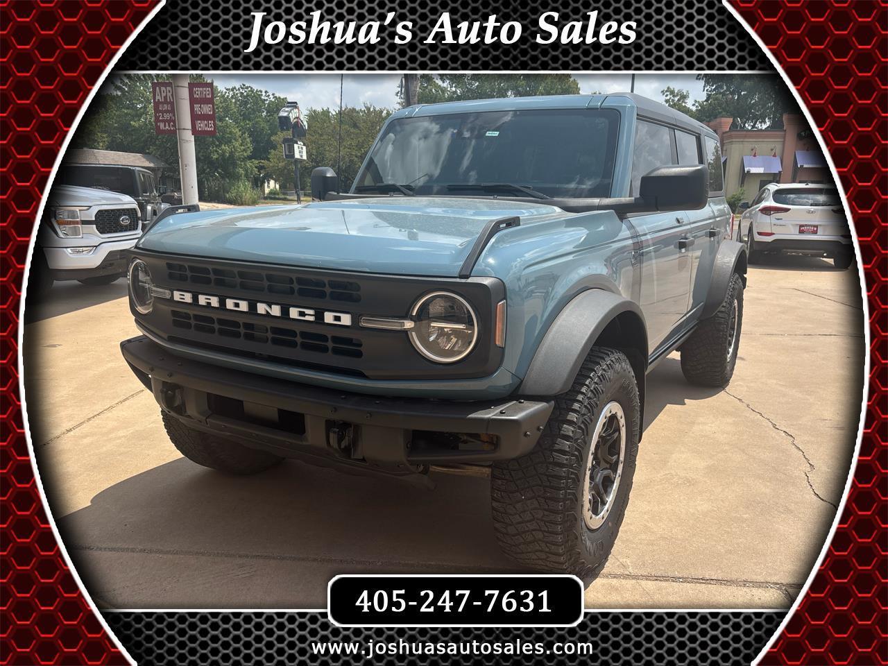 2023 Ford Bronco Black Diamond 4 Door Advanced 4x4