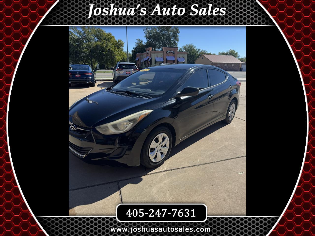 2016 Hyundai Elantra 4dr Sdn Auto SE (Alabama Plant)
