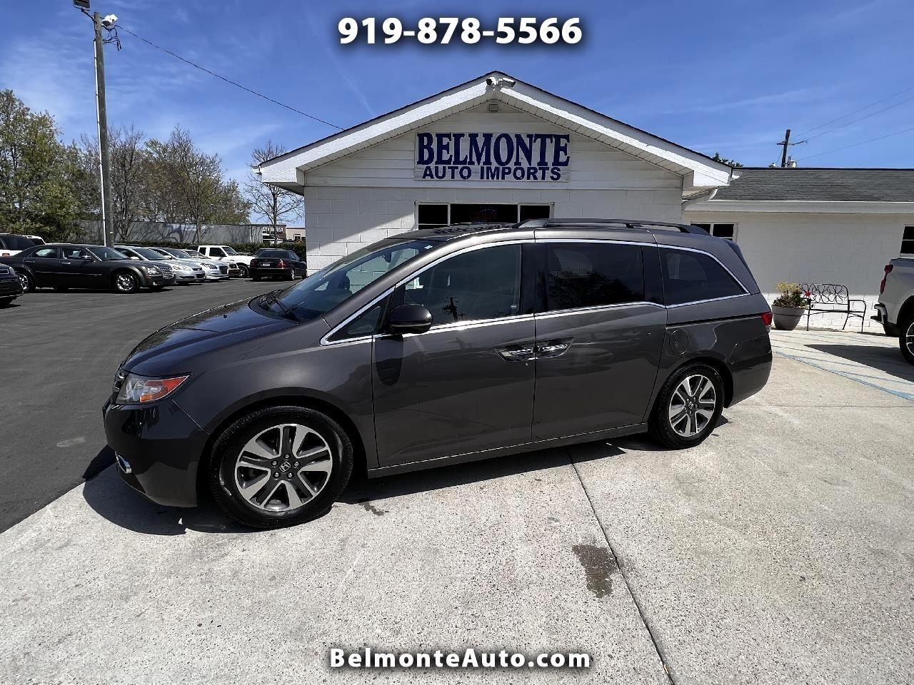 Used 2016 Honda Odyssey 5dr Touring for Sale in Raleigh NC 27616 Belmonte  Auto Imports