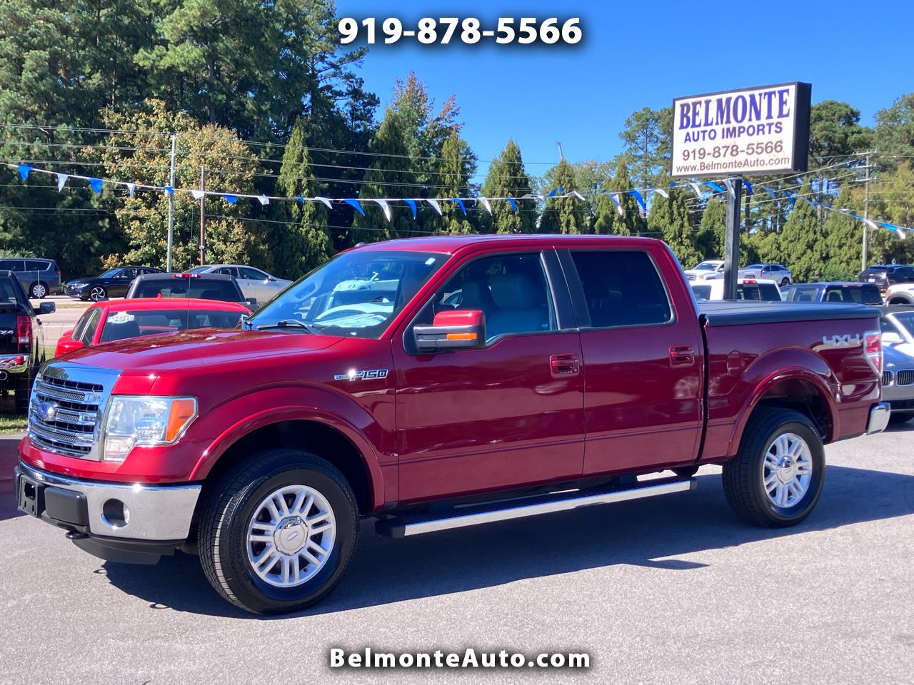 2013 Ford F-150 4WD SuperCrew 145" Lariat