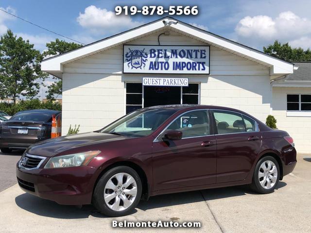 Red (Burgundy) 2008 Honda Accord Sedan Front-Wheel Drive Automatic
