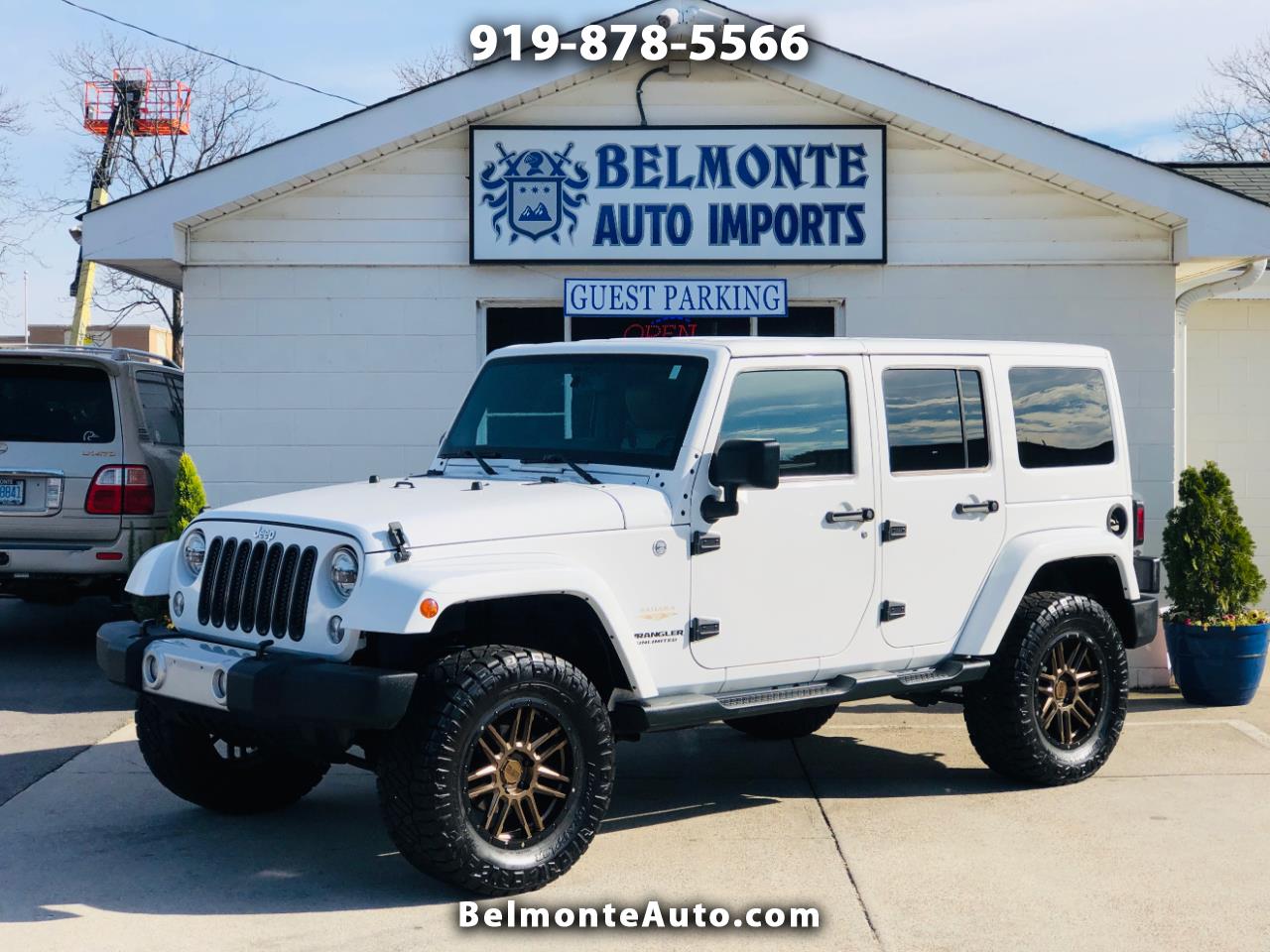 2014 Jeep Wrangler Unlimited 4WD 4dr Sahara