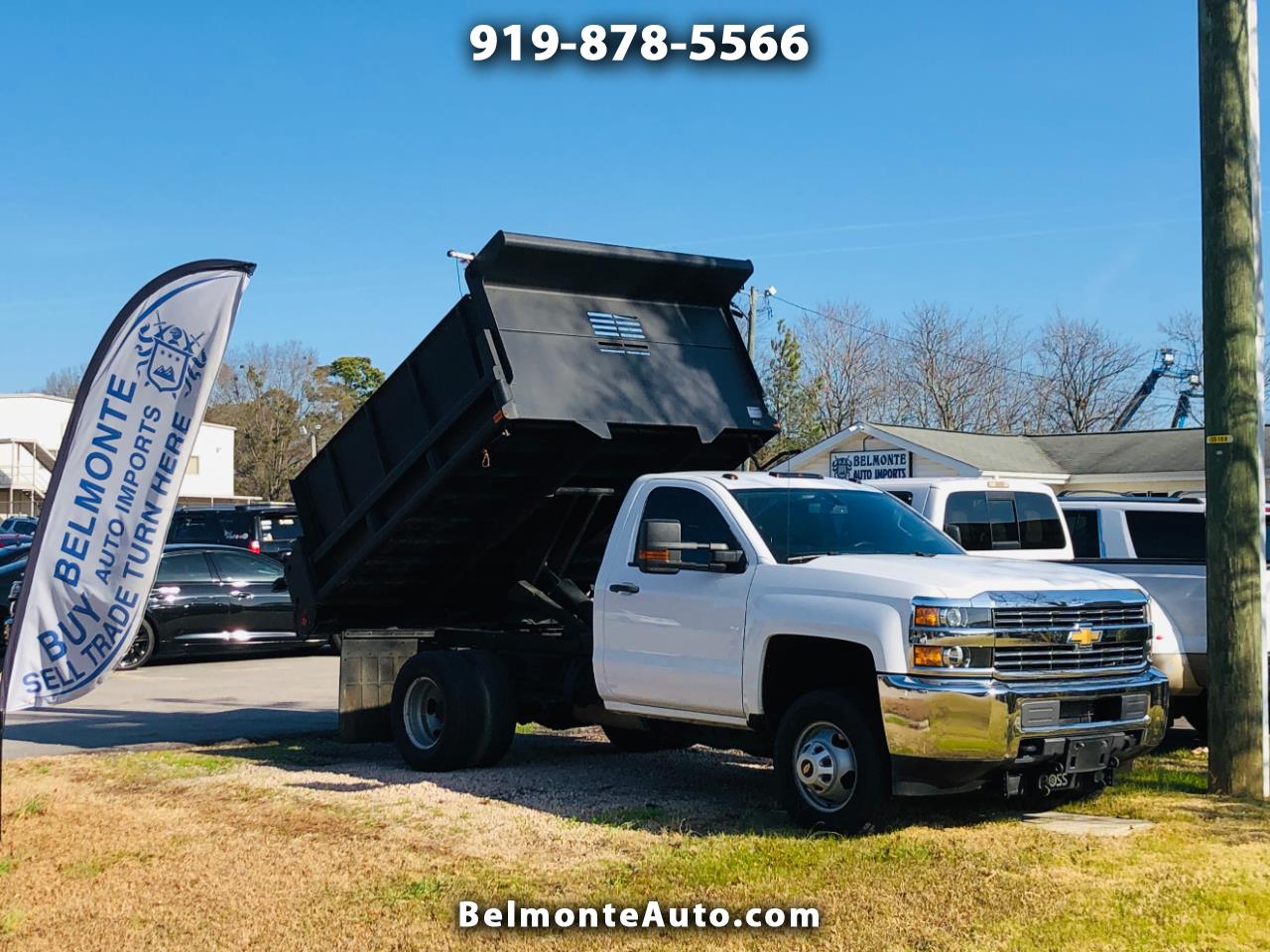 2018 Chevrolet Silverado 3500HD 4WD Reg Cab 137.5" WB, 59.06" CA WT