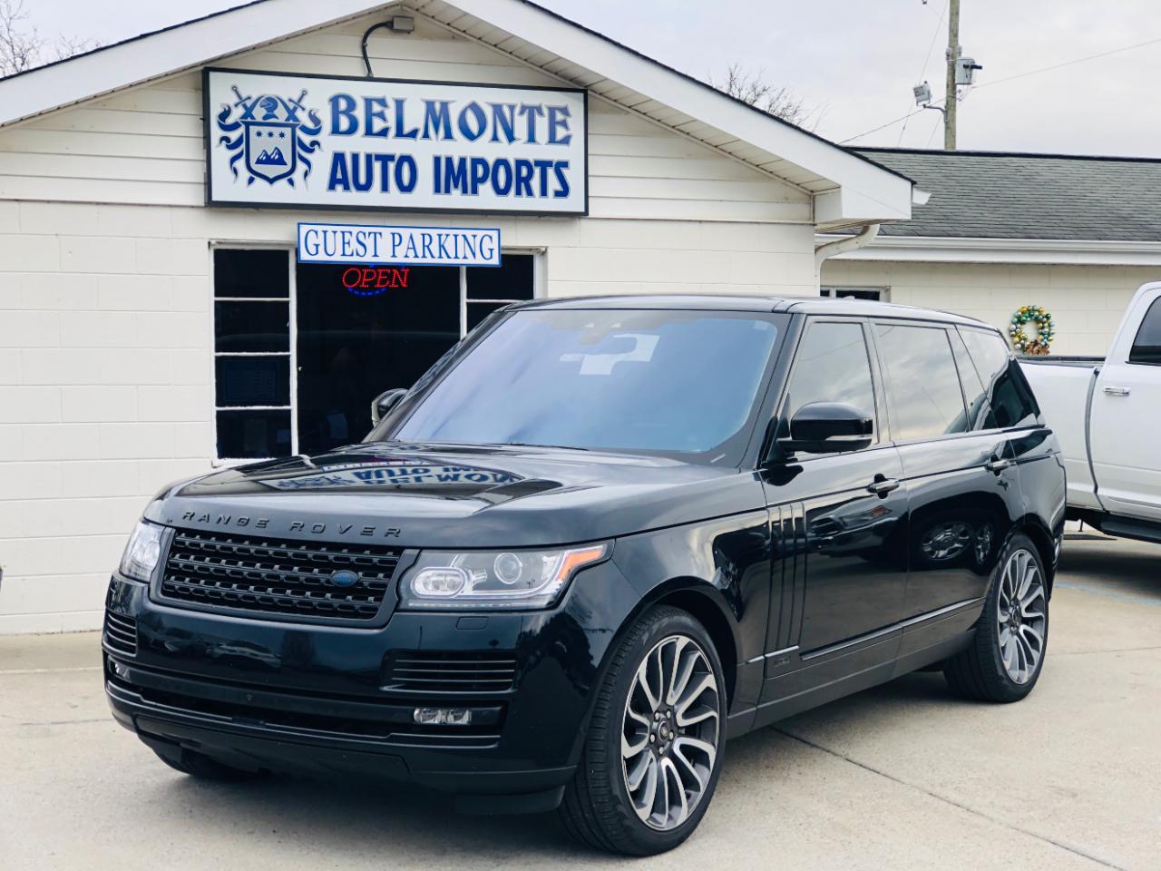 Land Rover Range Rover V8 Supercharged LWB 2017