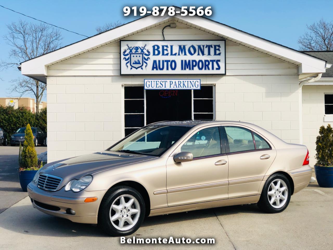 2002 Mercedes-Benz C-Class 4dr Sdn 3.2L