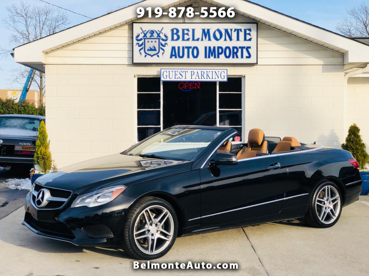 2015 Mercedes-Benz E-Class 2dr Cabriolet E 400 RWD