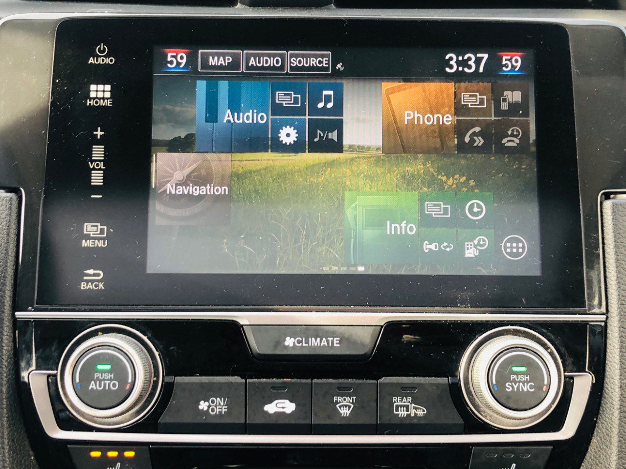 Honda Civic Sedan 4dr CVT Touring 2016