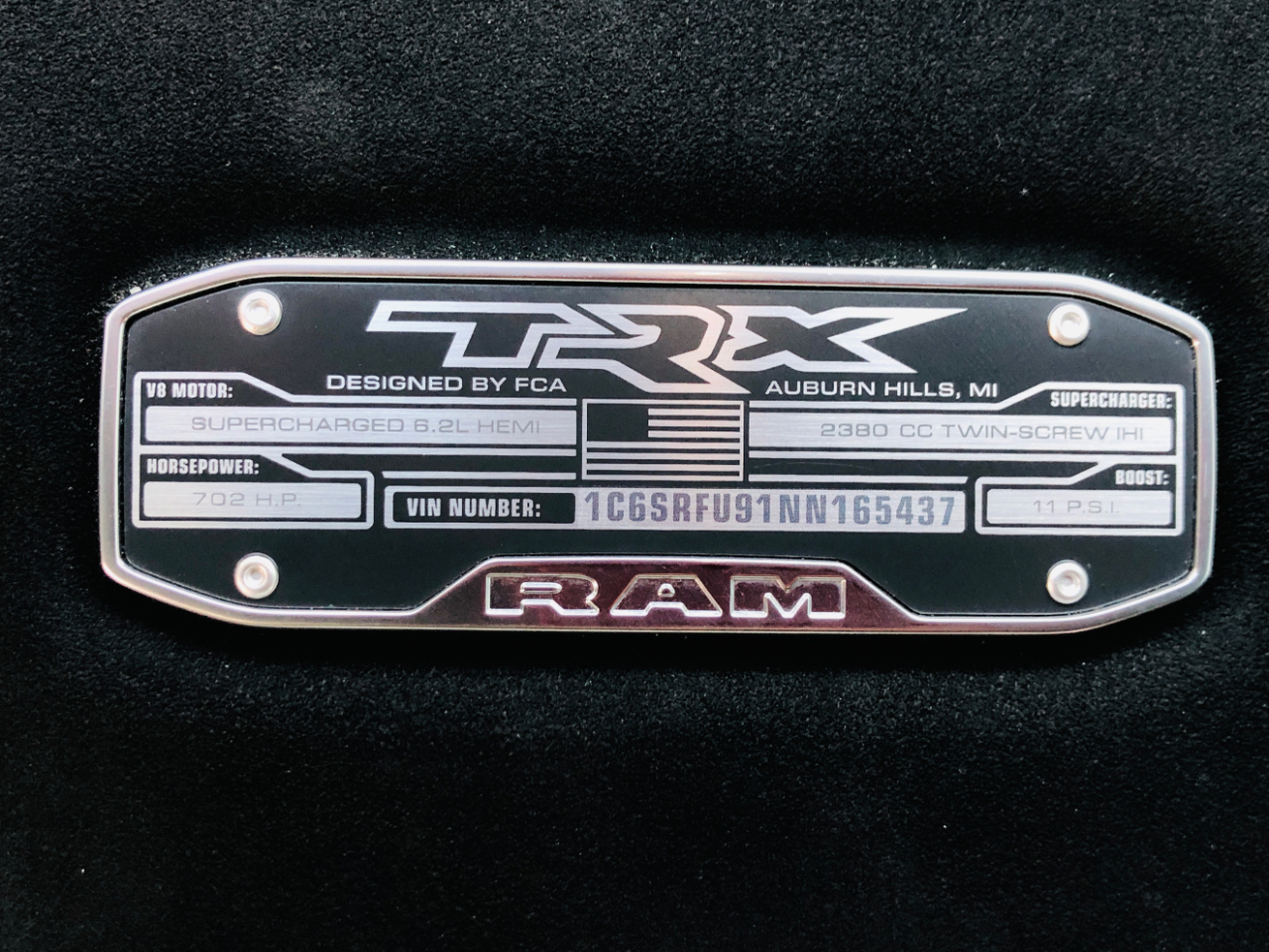 RAM 1500 TRX 4x4 Crew Cab 5'7" Box 2022