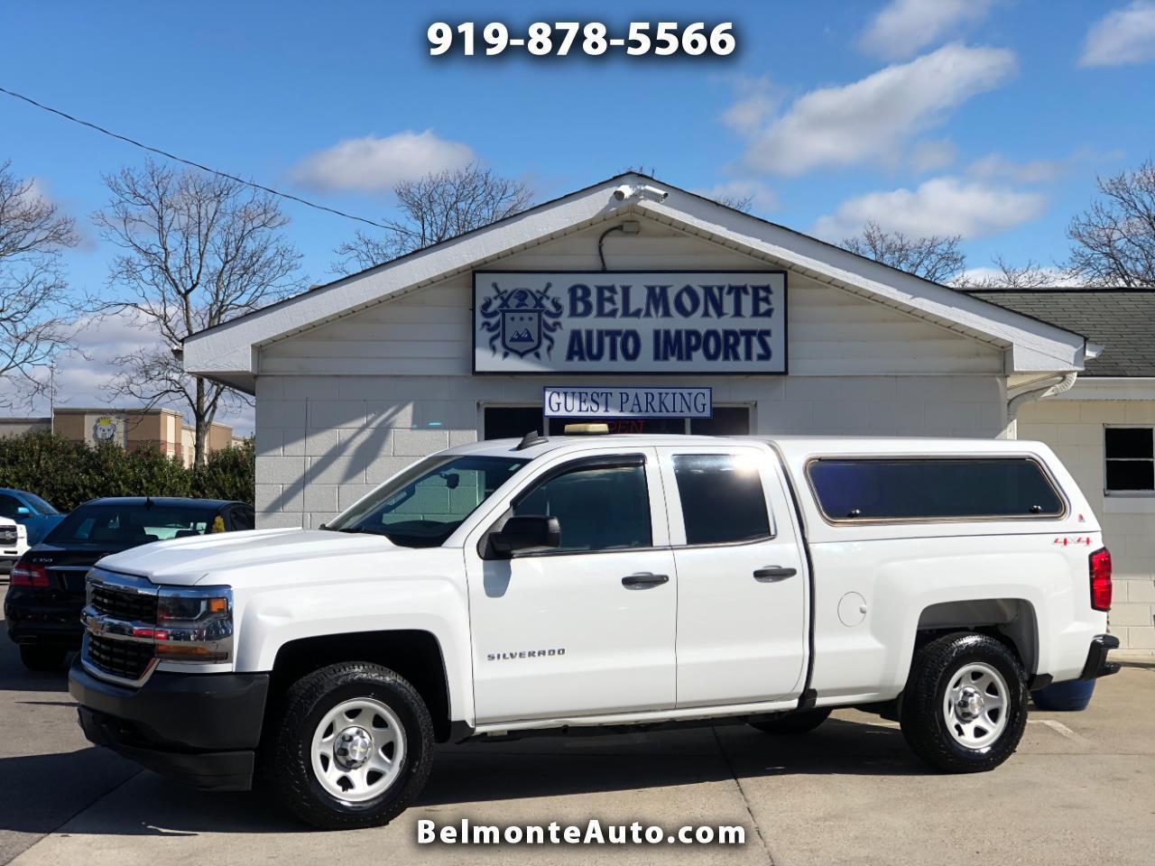 2016 Chevrolet Silverado 1500 Work Truck Double Cab 4WD