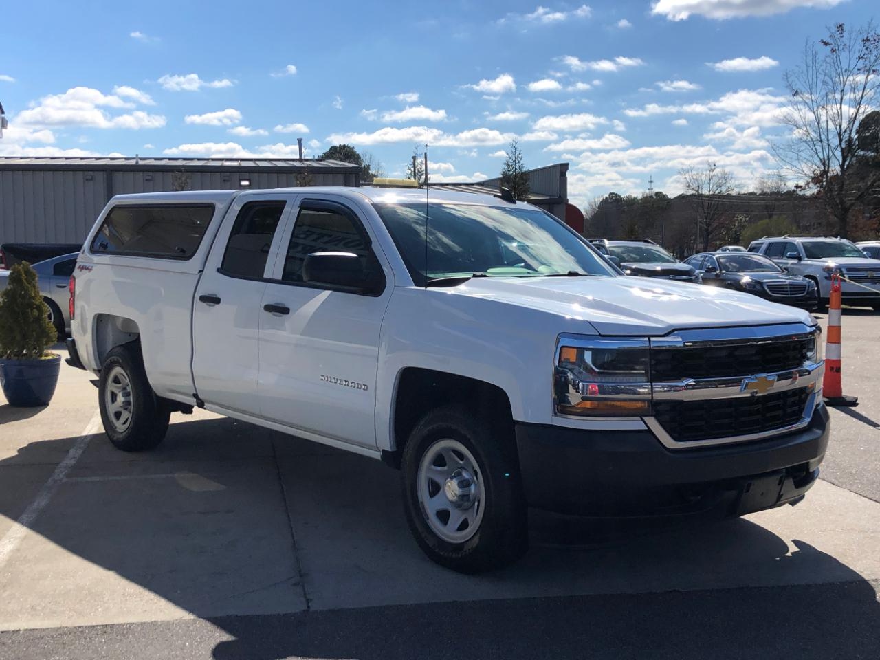 Chevrolet Silverado 1500 4WD Double Cab 143.5" Work Truck 2016