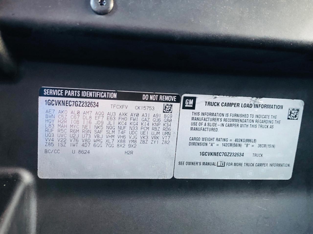 Chevrolet Silverado 1500 4WD Double Cab 143.5" Work Truck 2016