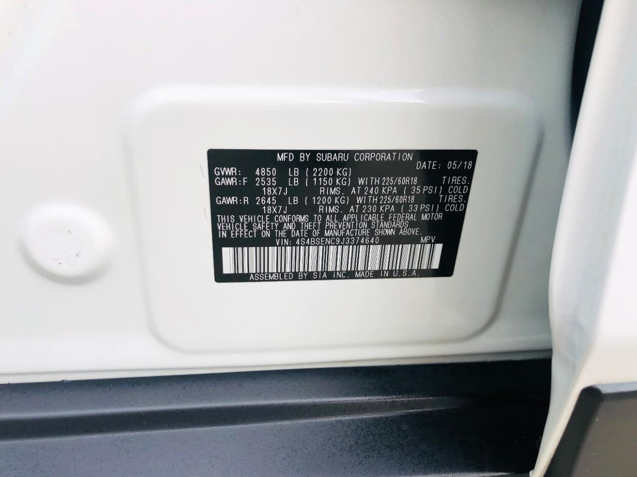 Subaru Outback 3.6R Limited 2018