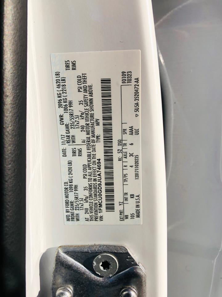 Ford Escape SE FWD 2018