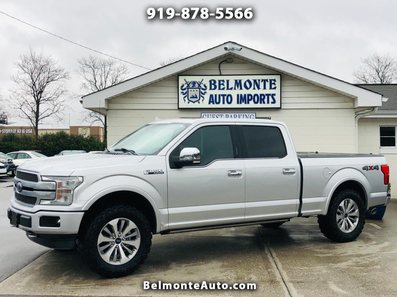 2018 Ford F-150 Platinum SuperCrew 6.5-ft. Bed 4WD