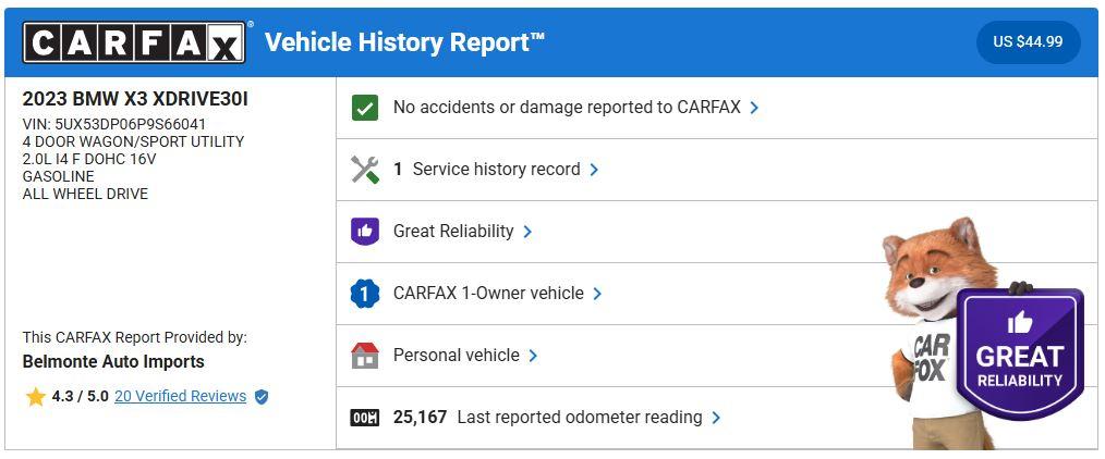 BMW X3 xDrive30i 2023